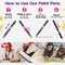 PINTAR Metallic Markers Paint - Metallic Paint Pens Fine Point - Fine Tip Paint Pens - Acrylic Markers Paint Pens - Acrylic Paint Pens for Rock Painting, Wood, Glass, Leather, Shoes - Pack of 14